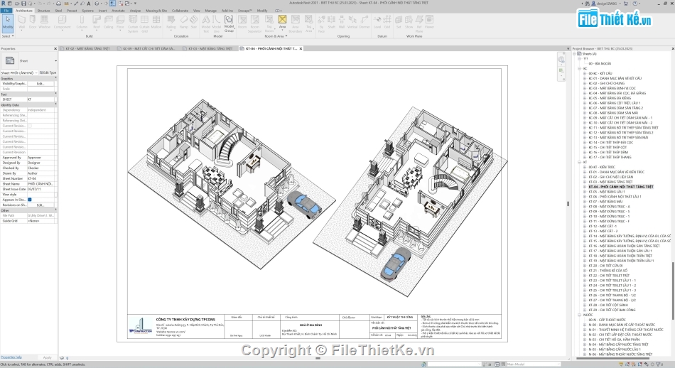 File revit biệt thự cổ điển,biệt thự tân cổ điển,Biệt thự mái thái 2 tầng,Biệt thự cổ điển 2 tầng,Biệt thự tân cổ điển 2 tầng